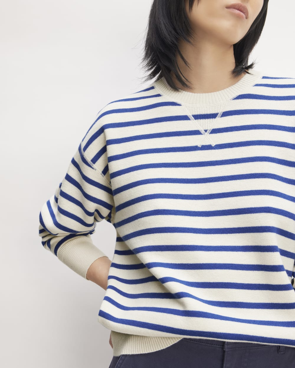 womens-knitted-sweatshirt-canvas-lapis-blue