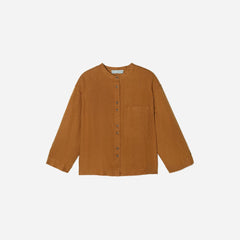 womens-linen-billow-blouse-tawny-brown | alt