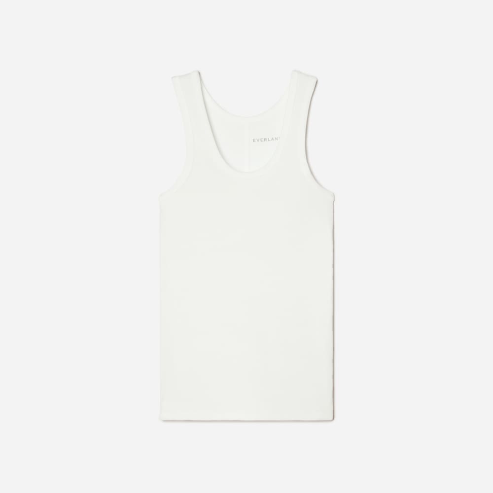 womens-pima-micro-rib-u-tank-white | alt