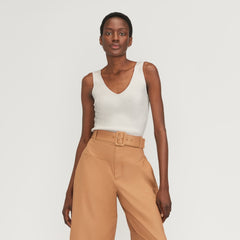 womens-ribbed-cotton-double-v-top-bone | primary