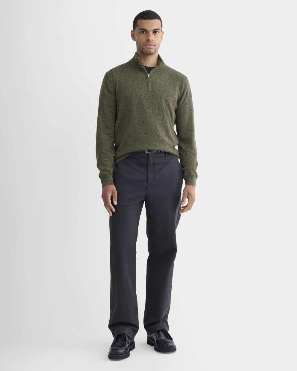 mens-cashmere-quarter-zip-sweater-hthr-army-green