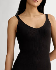 womens-fine-knit-cami-dress-black