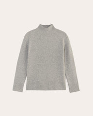 womens-mockneck-sweater-plush-cotton-heathered-grey | alt