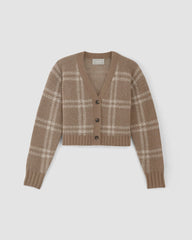 womens-alpaca-v-neck-cropped-cardigan-wheat-lightest-taupe | alt