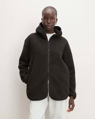 womens-renew-fleece-full-zip-hoodie-black | primary