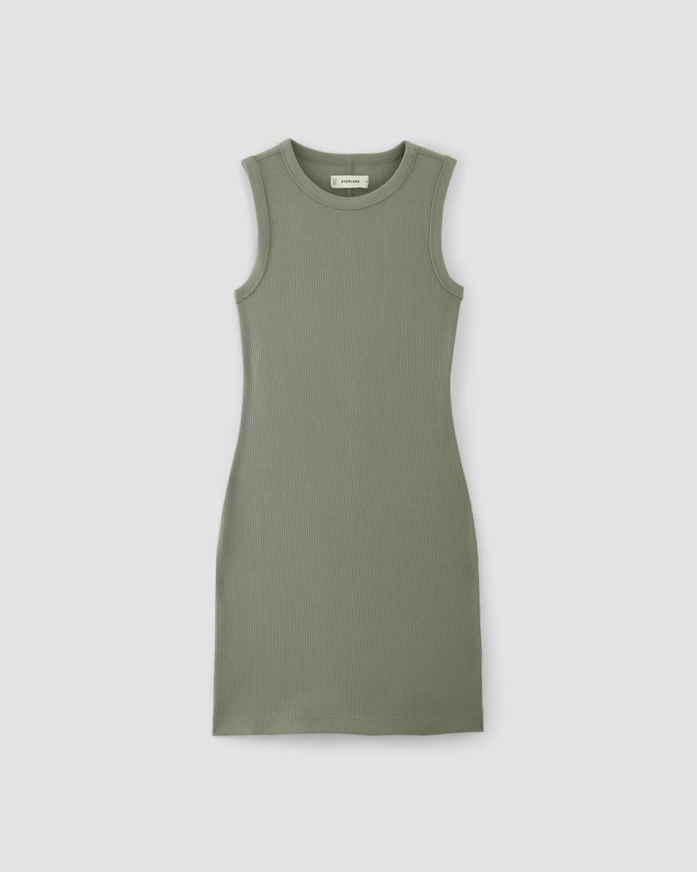 womens-rib-knit-mini-dress-sage-green | alt