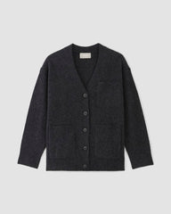 womens-cozy-stretch-relaxed-cardigan-charcoal | alt