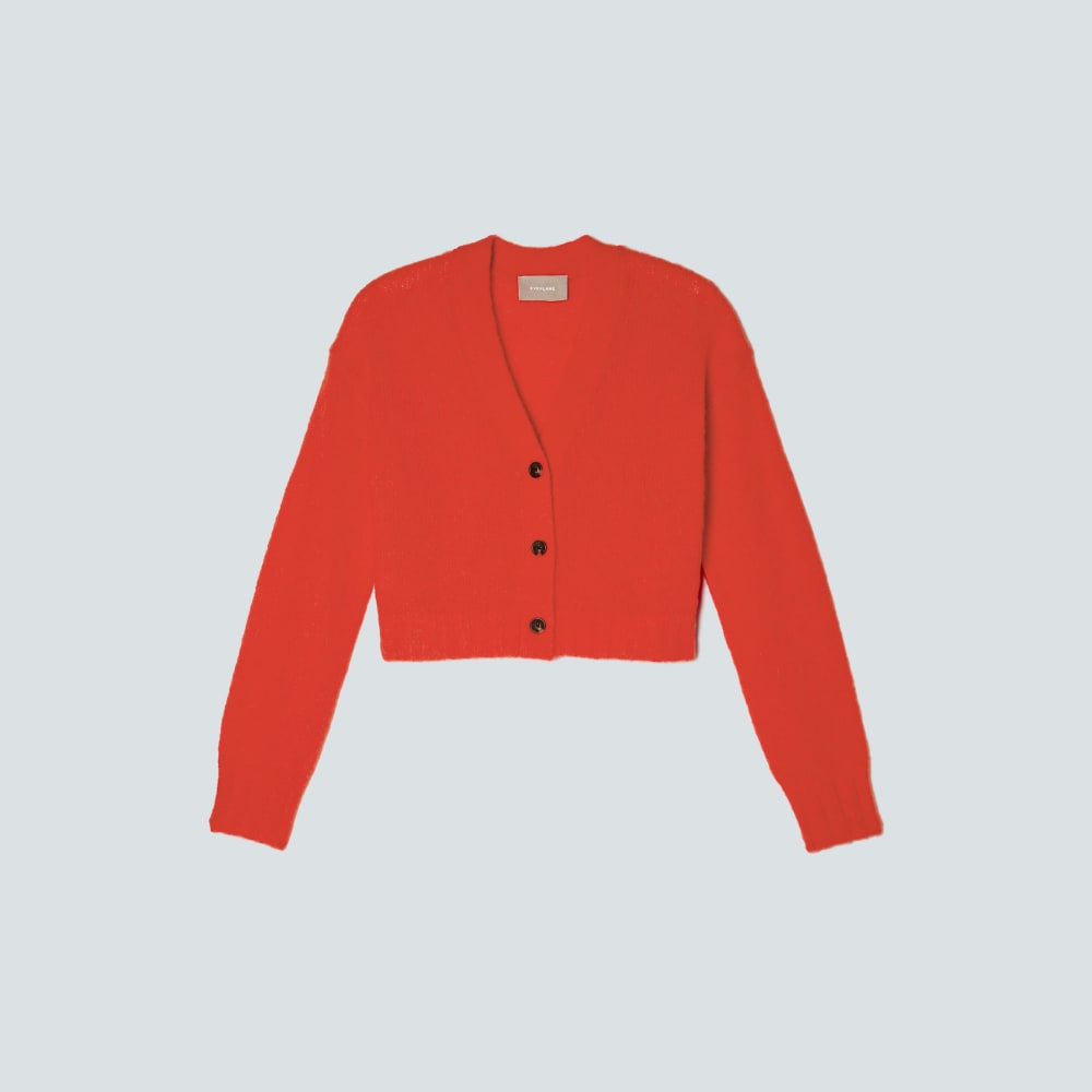 womens-alpaca-v-neck-cropped-cardigan-red-orange