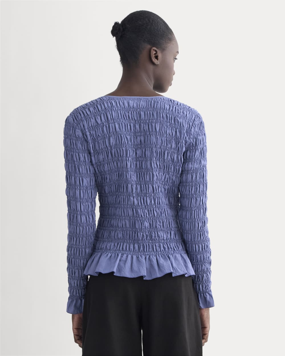 womens-smocked-cardigan-bluedusk