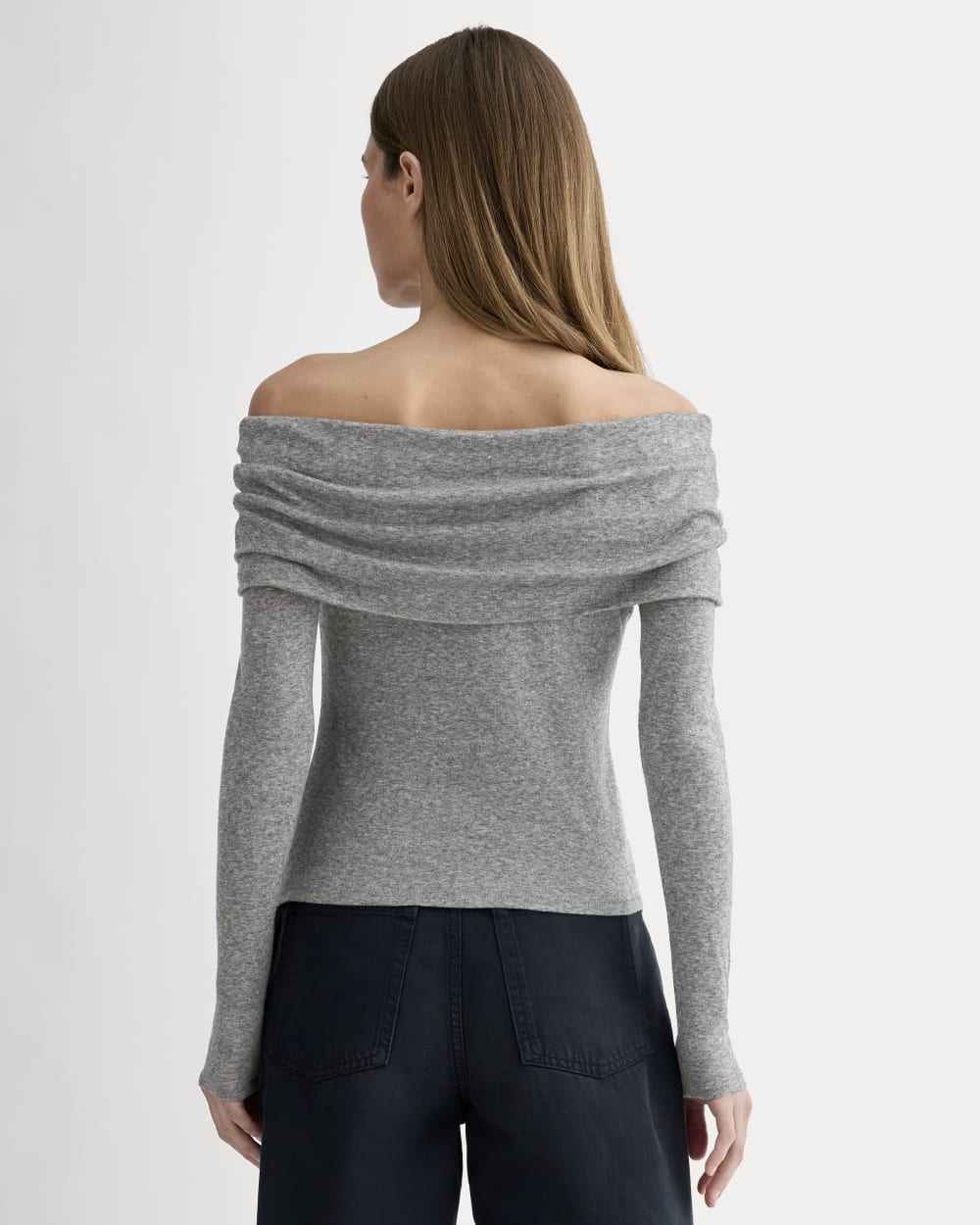 womens-off-shoulder-top-butterluxe-heather-charcoal