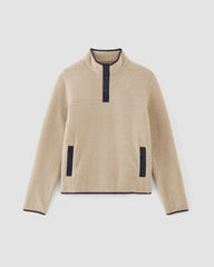 mens-renew-fleece-pullover-oatmeal | alt