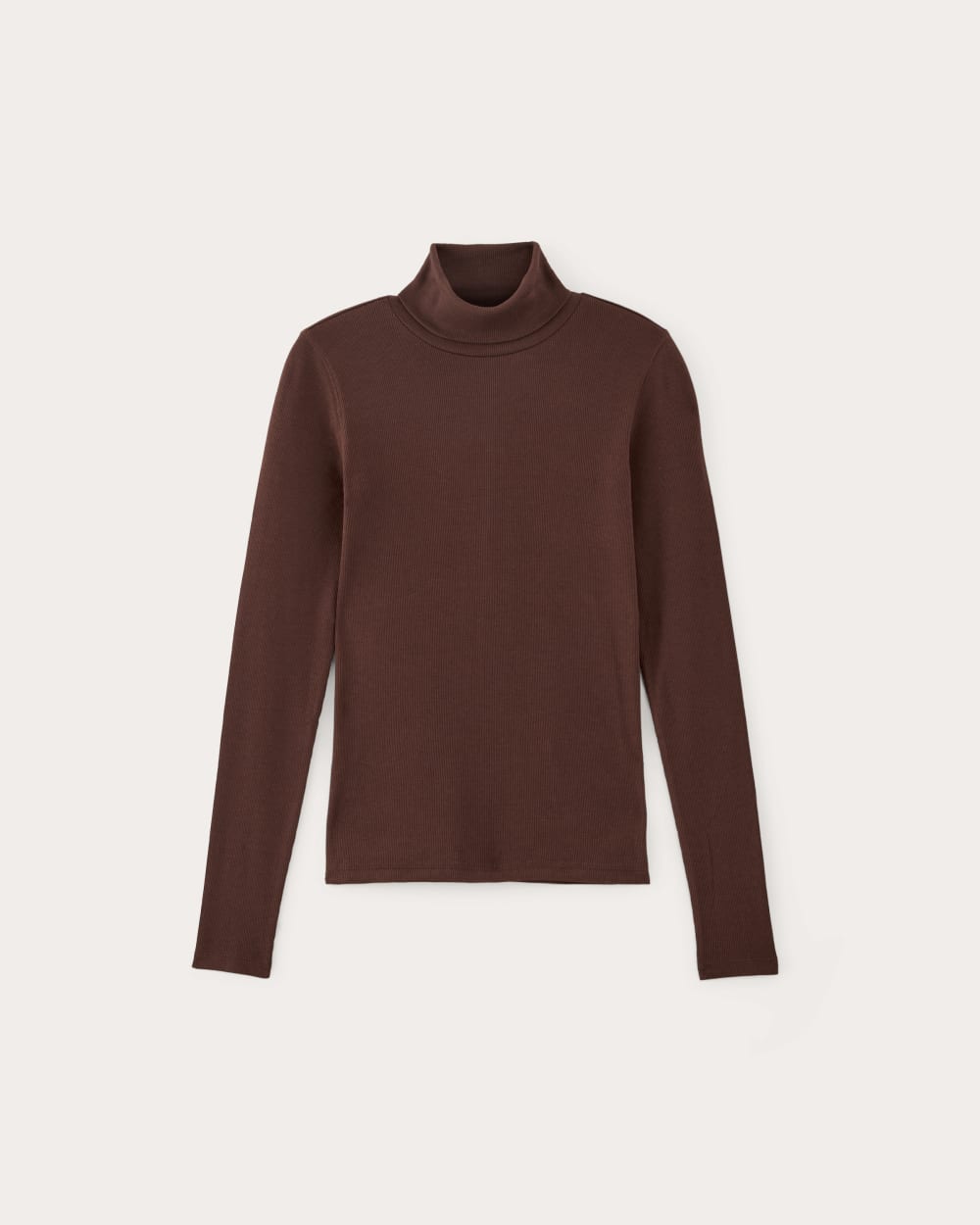womens-supima-rib-turtleneck-dark-mahogany | alt