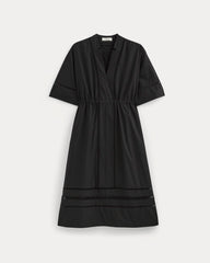 womens-lace-trim-caftan-dress-black | alt