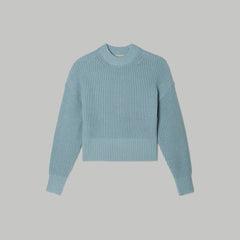 womens-texture-cotton-crew-midnight-blue | alt