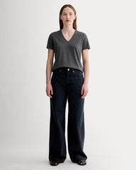 womens-organic-cotton-slim-v-neck-tee-heathered-soot
