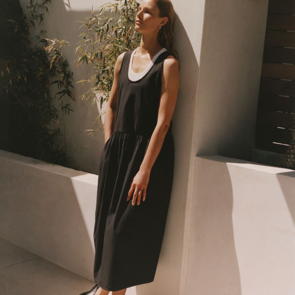 womens-poplin-summer-dress-black