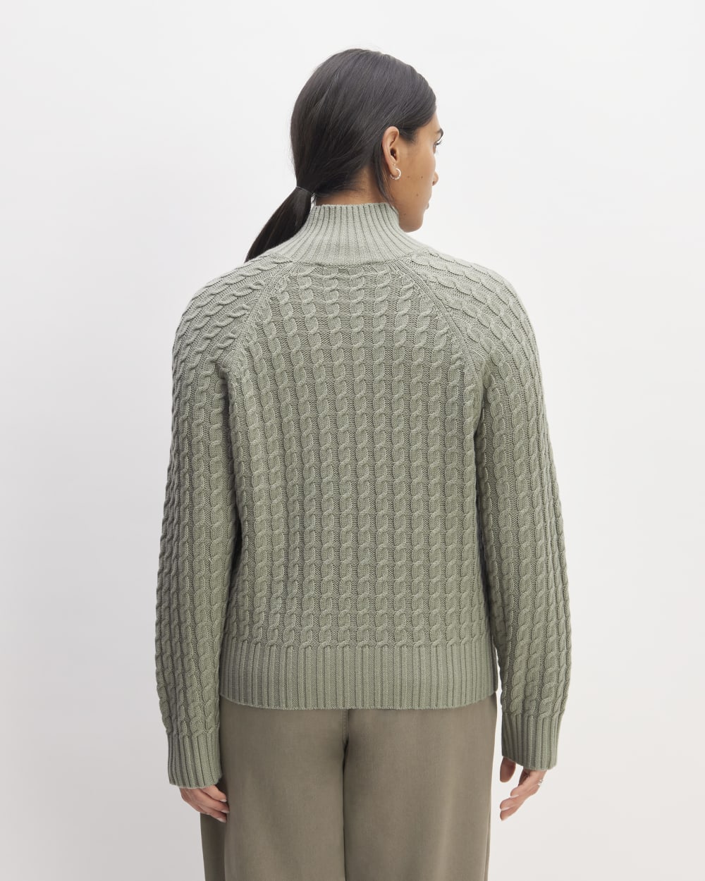 womens-cotton-merino-cable-turtleneck-sage-green