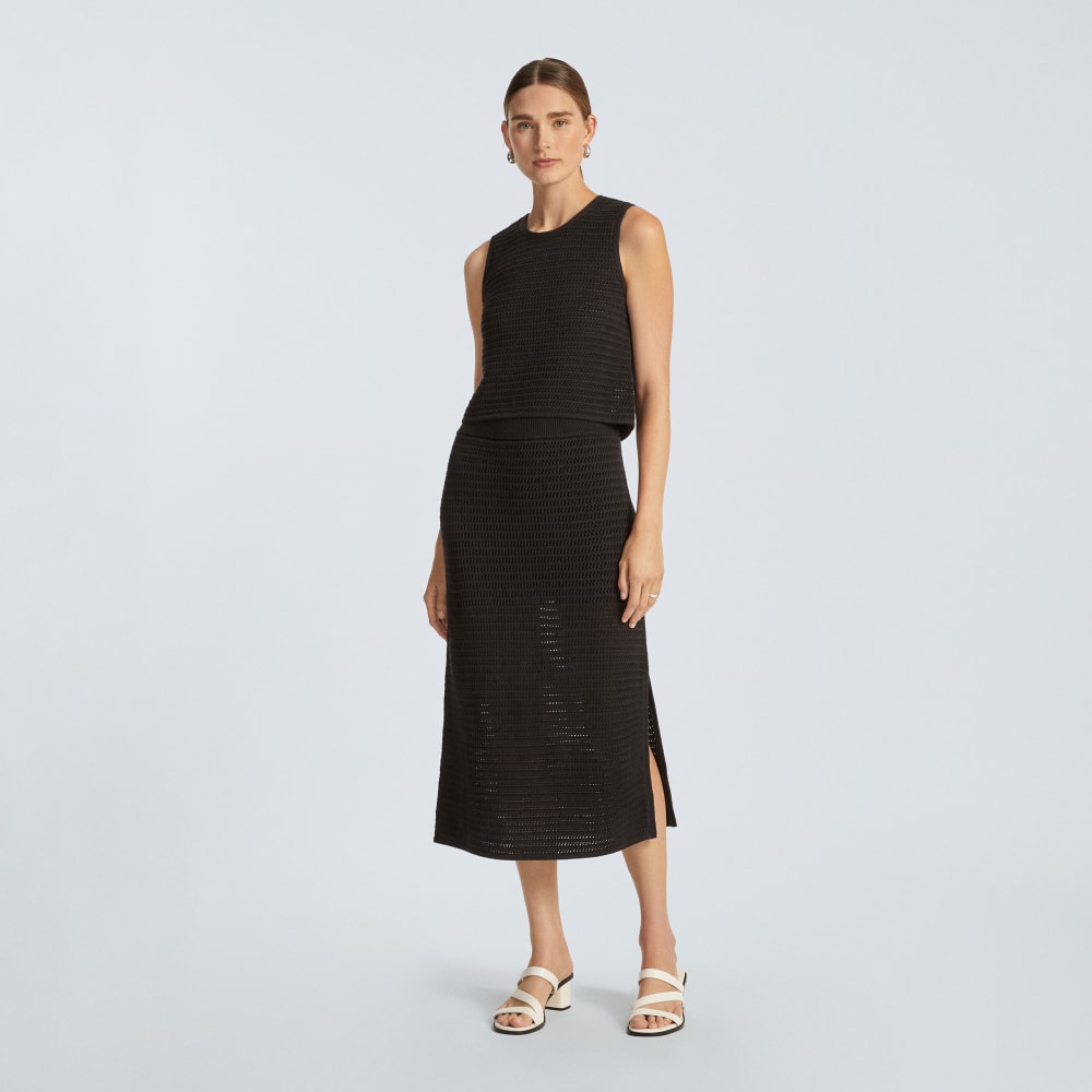 womens-crochet-knit-skirt-black