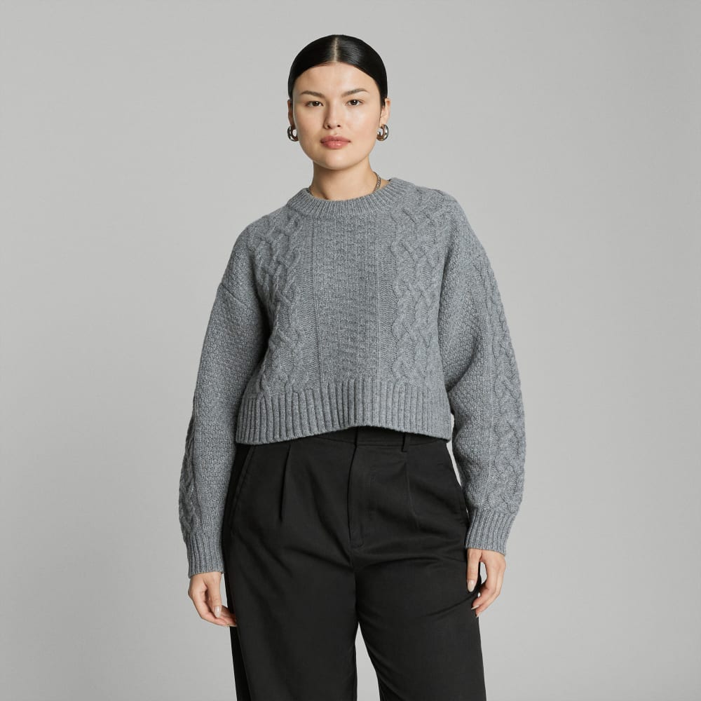 womens-felted-merino-cropped-cable-sweater-heathered-mid-grey