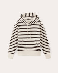 womens-french-terry-relaxed-hoodie-bone-black | alt