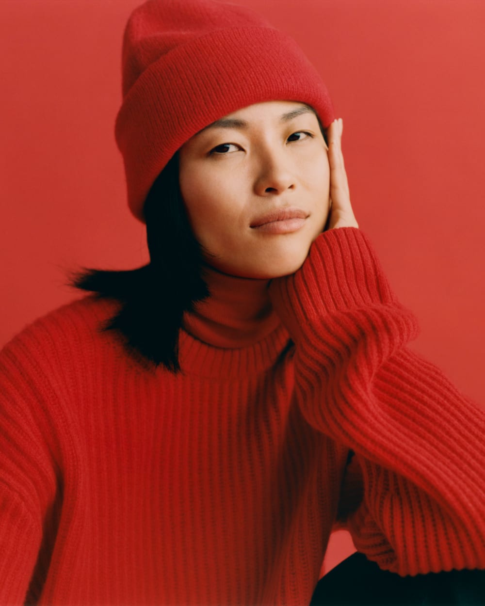 womens-supima-rib-turtleneck-haute-red