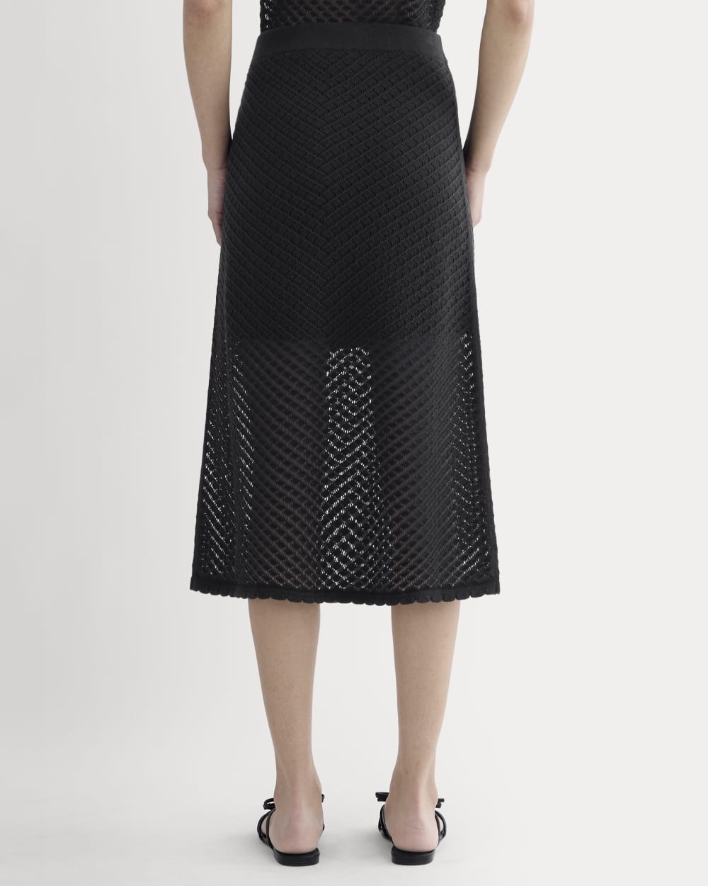 womens-lace-knit-skirt-black