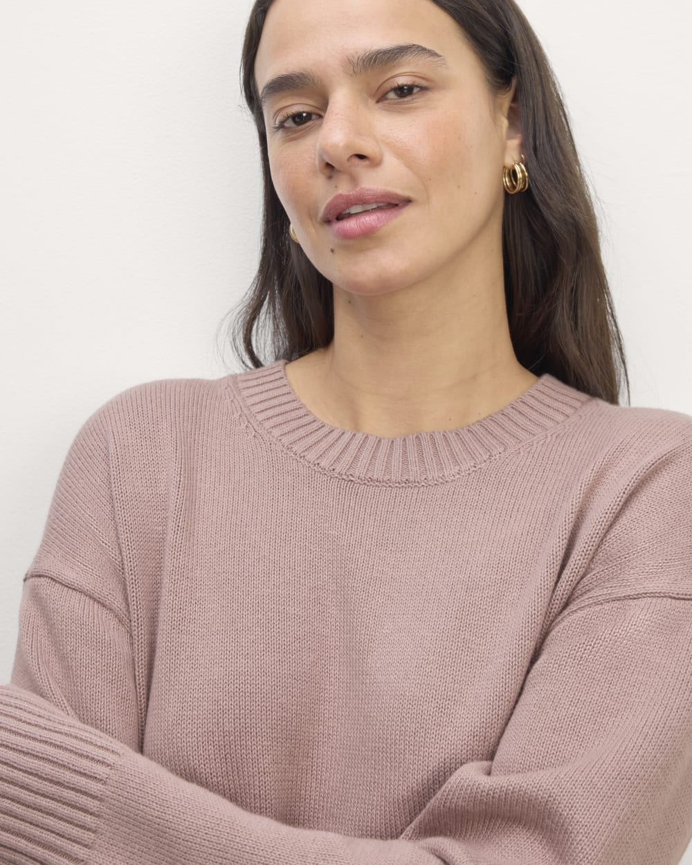 womens-organic-cotton-crew-sweater-dusty-rose | primary