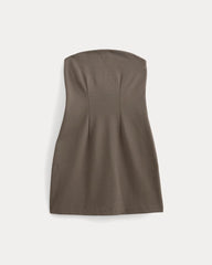 womens-dream-strapless-mini-dress-deep-taupe | alt