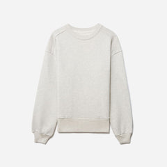 womens-track-oversized-crew-hthr-grey | alt