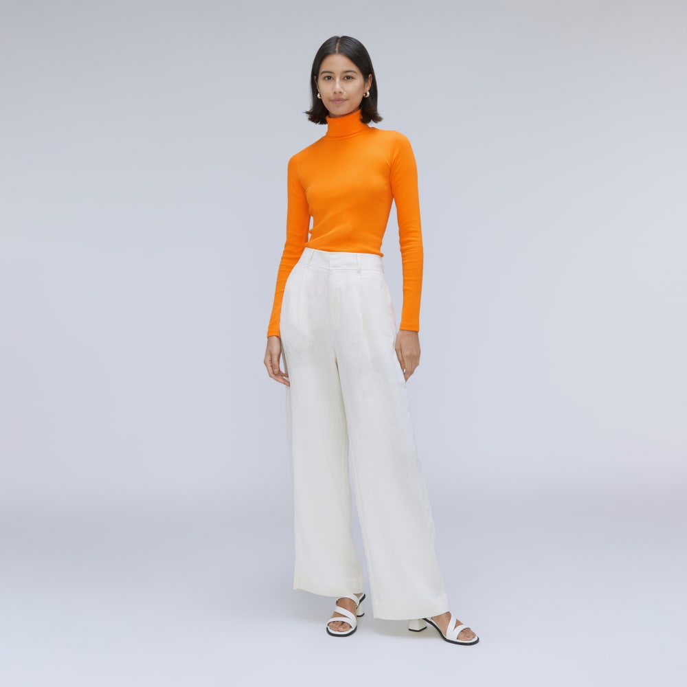 womens-supima-rib-turtleneck-turmeric