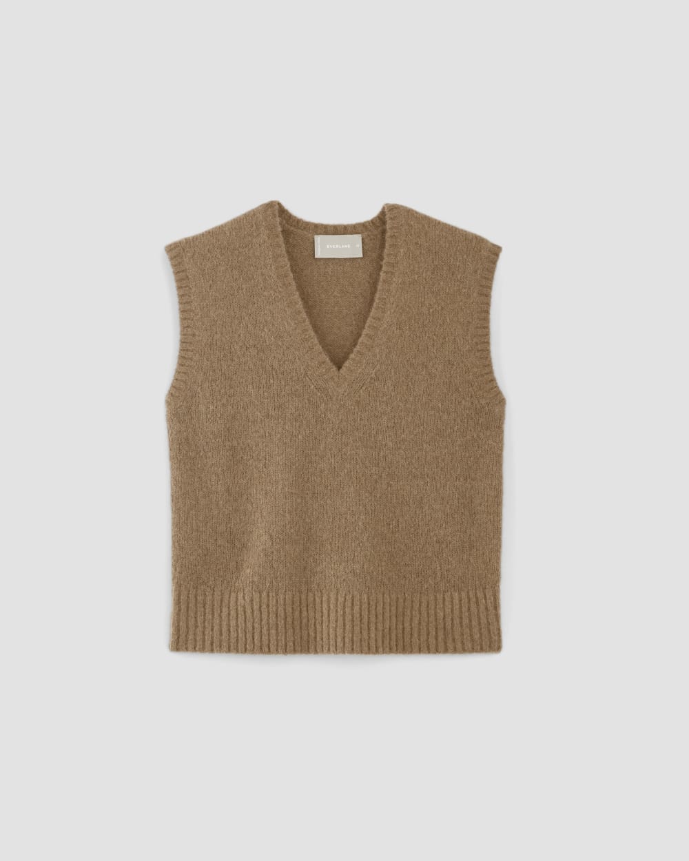 womens-alpaca-v-neck-vest-tigers-eye-brown | alt