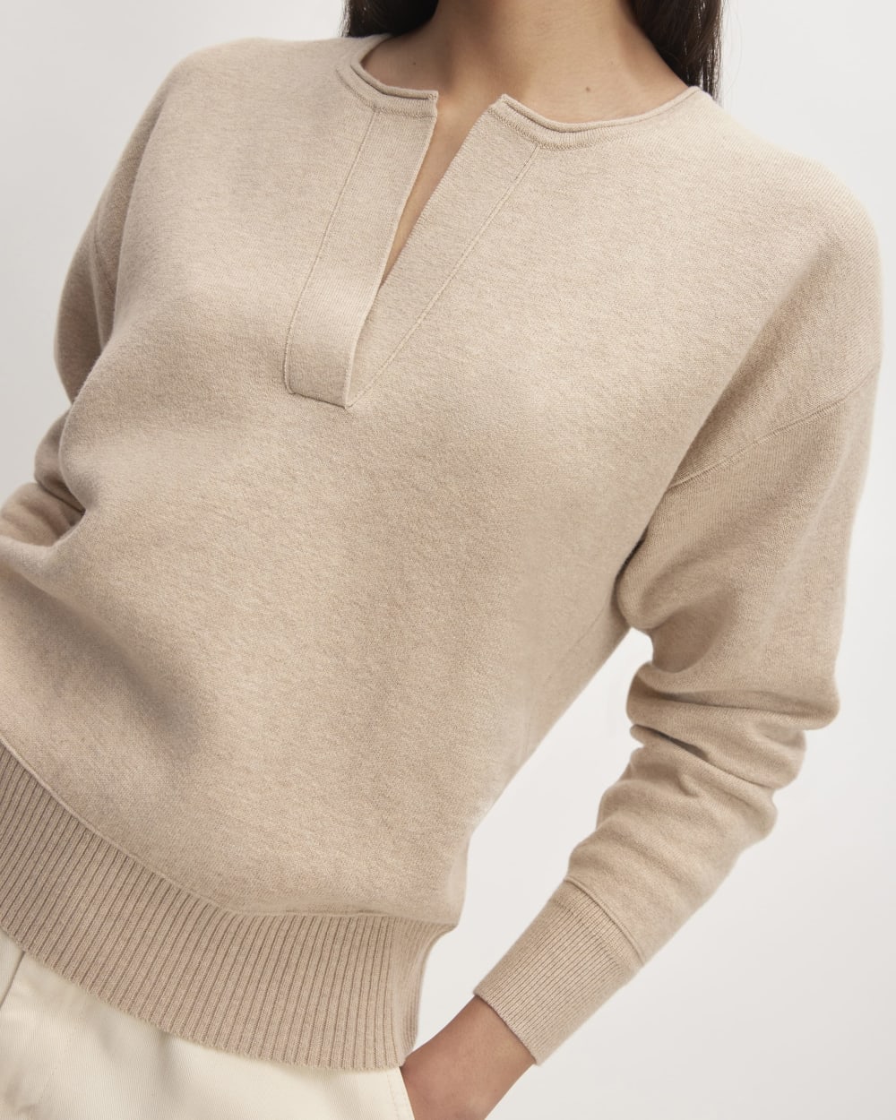 womens-cotton-merino-vintage-henley-warm-oat-heather