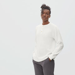 mens-waffle-henley-off-white | primary