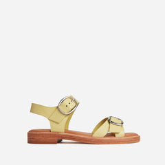 womens-italian-leather-buckle-sandal-leek | alt