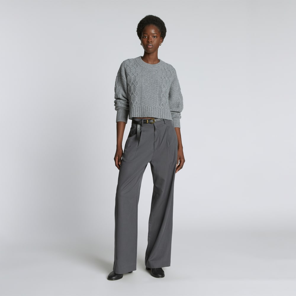 womens-felted-merino-cropped-cable-sweater-heathered-mid-grey