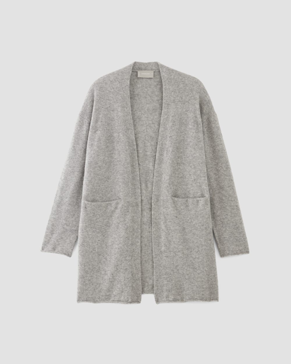 womens-cozy-stretch-long-cardigan-heathered-grey | alt