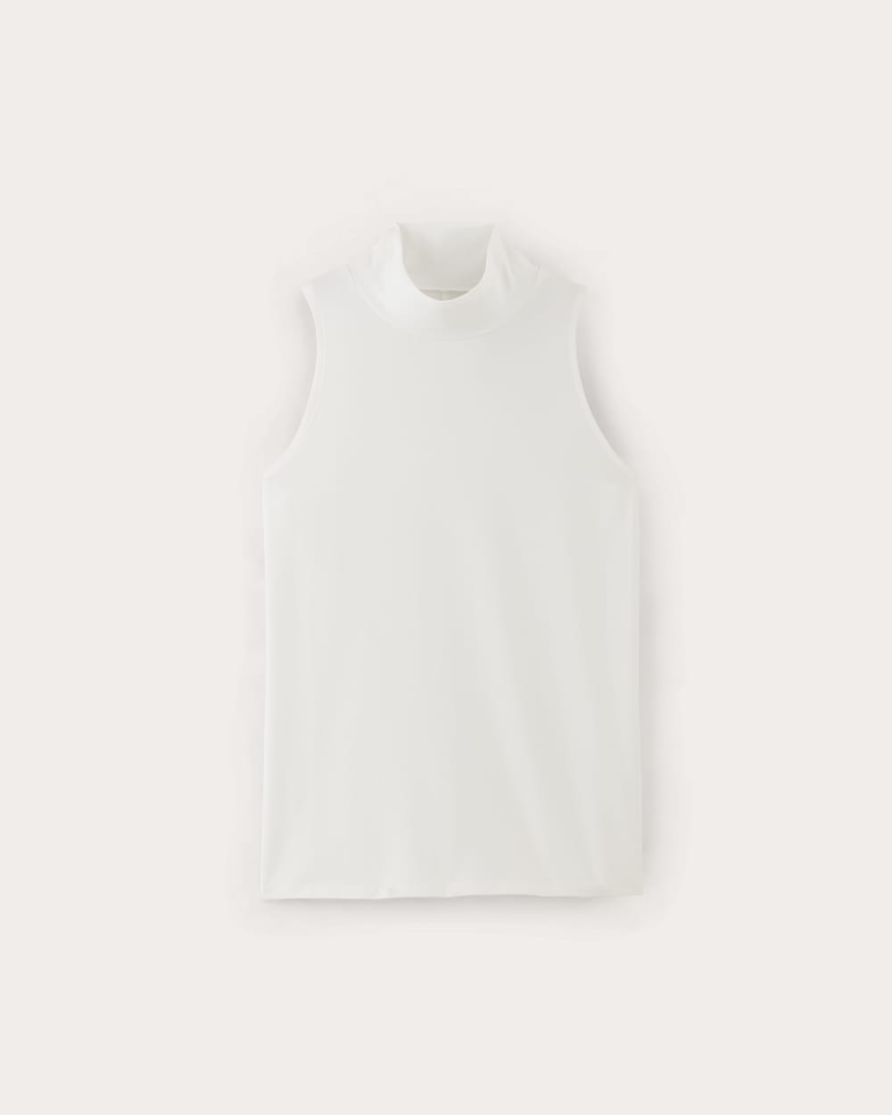 womens-supima-cutaway-mockneck-tank-white | alt