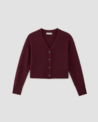 womens-recashmere-cropped-cardigan-brandy | alt