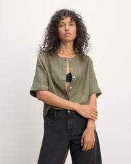 womens-linen-ss-bib-shirt-kalamata | primary