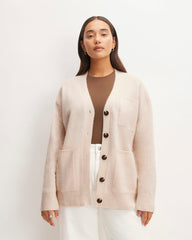 womens-cozy-stretch-relaxed-cardigan-whisper-pink | primary