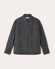 womens-tencel-boxy-shirt-graphite | alt