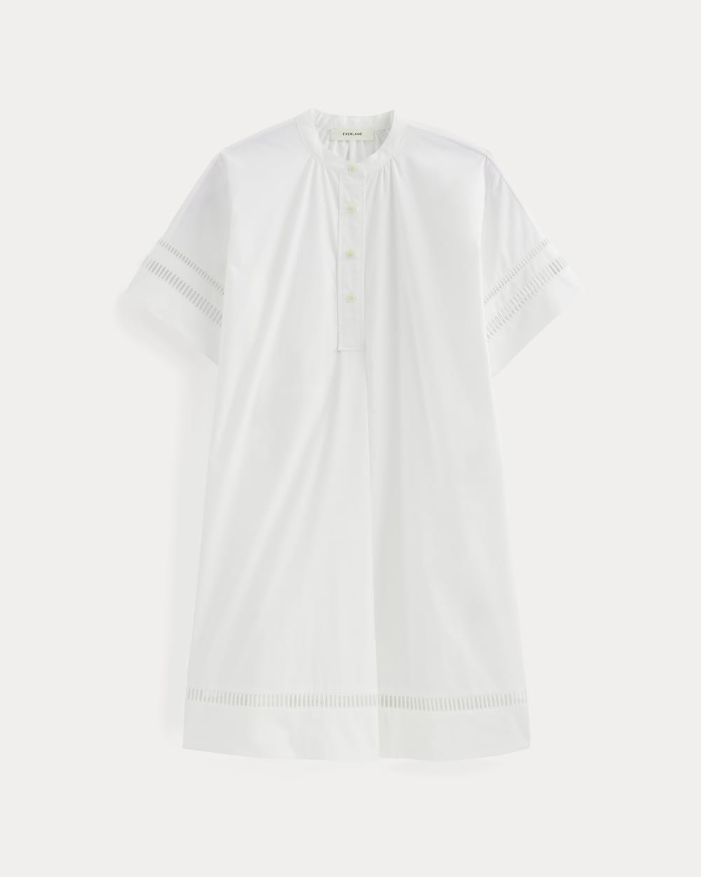 womens-lace-trim-popover-dress-white | alt