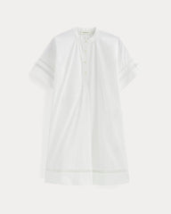 womens-lace-trim-popover-dress-white | alt