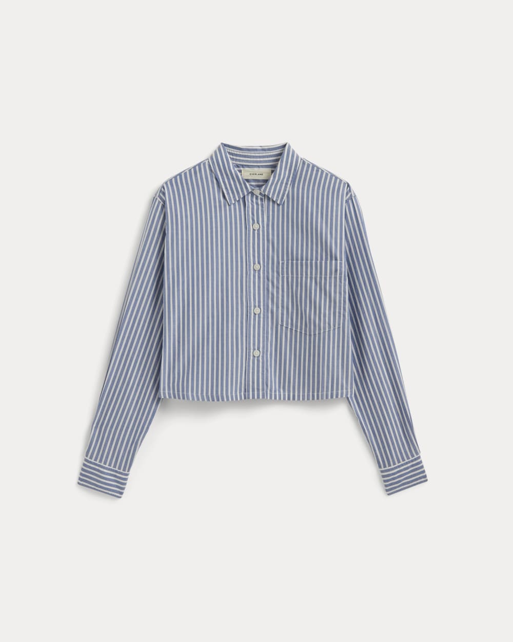 womens-silky-cttn-cropped-shirt-bone-mazarine-blue | alt