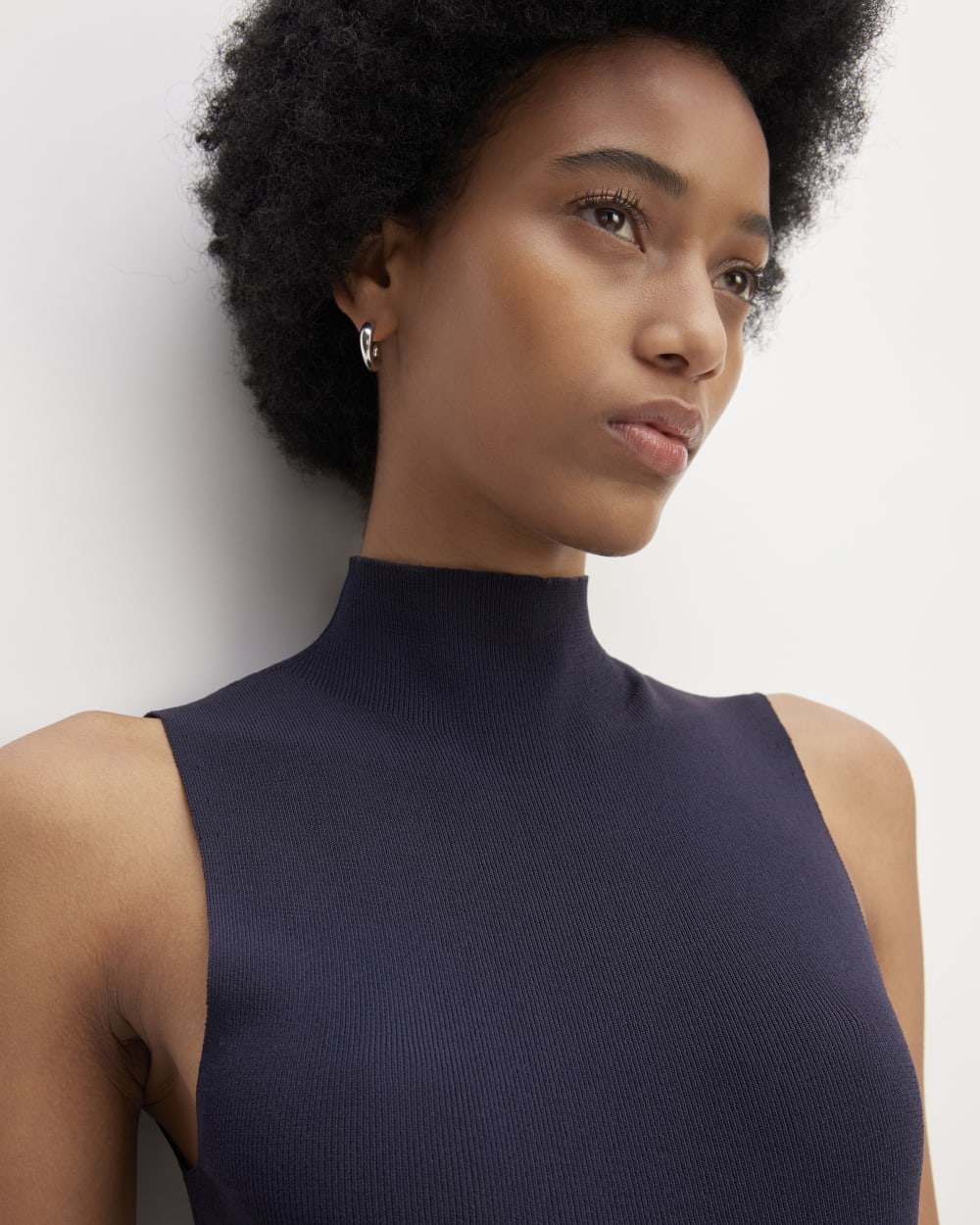 womens-viscose-mock-neck-tank-top-navy