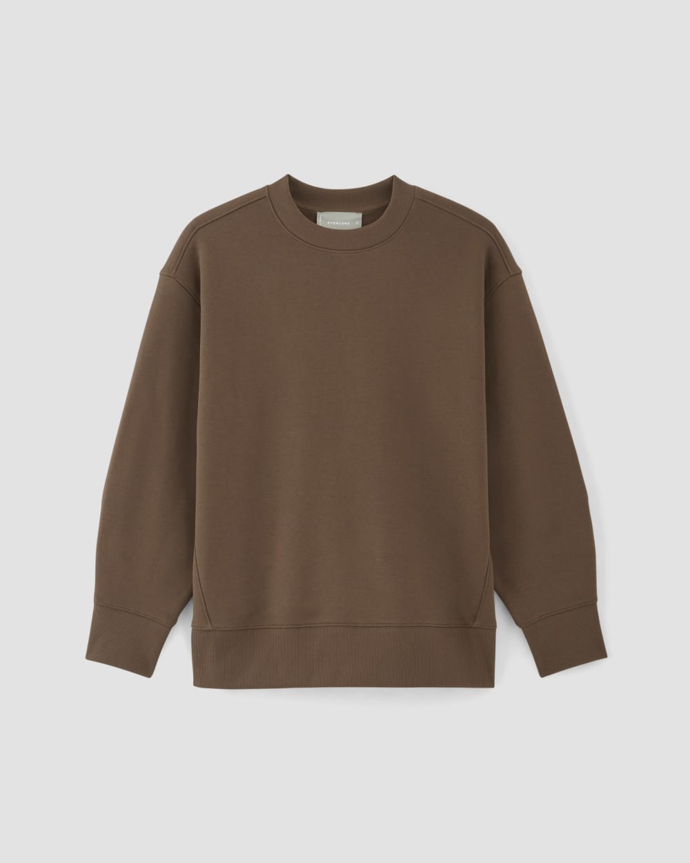 womens-retrack-oversized-crew-cocoa | alt