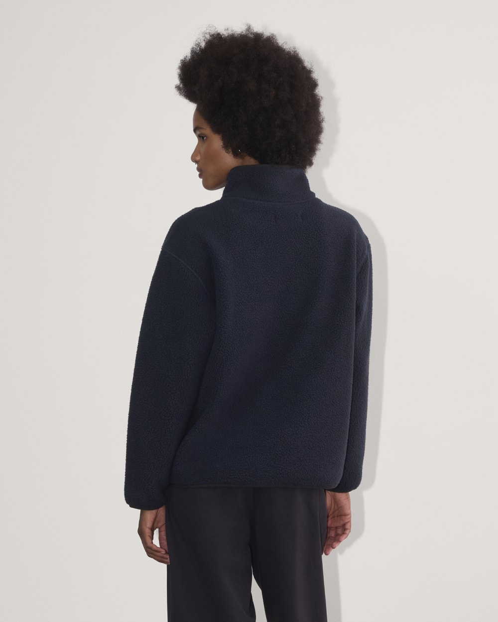 womens-renew-fleece-oversized-half-zip-navy