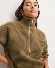 womens-felted-merino-halfzip-sweater-beech