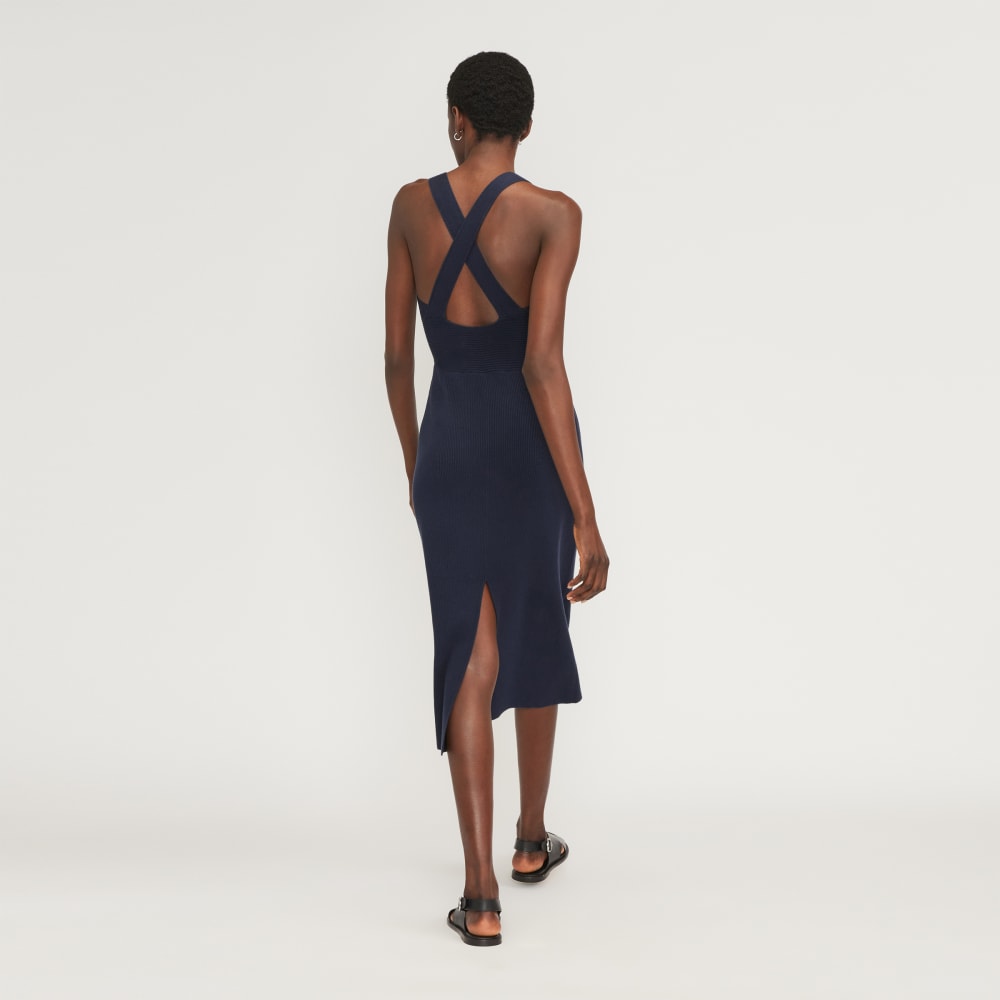 womens-ribbed-cotton-cross-back-dress-navy