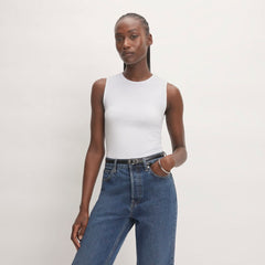 womens-supima-stretch-tank-white | primary